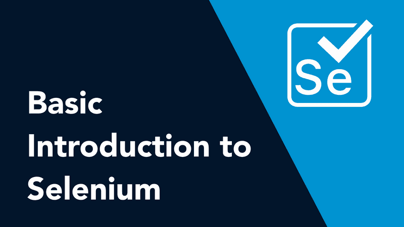 Basic Introduction to Selenium thumbnail